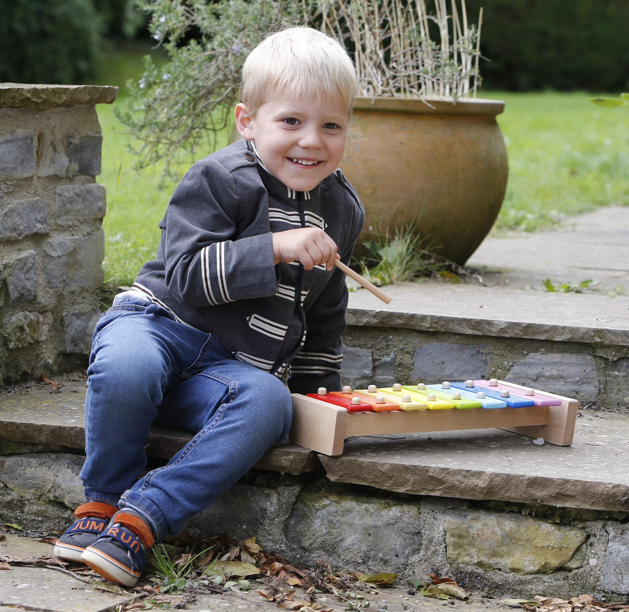 Classic World Wooden Xylophone - Image 3