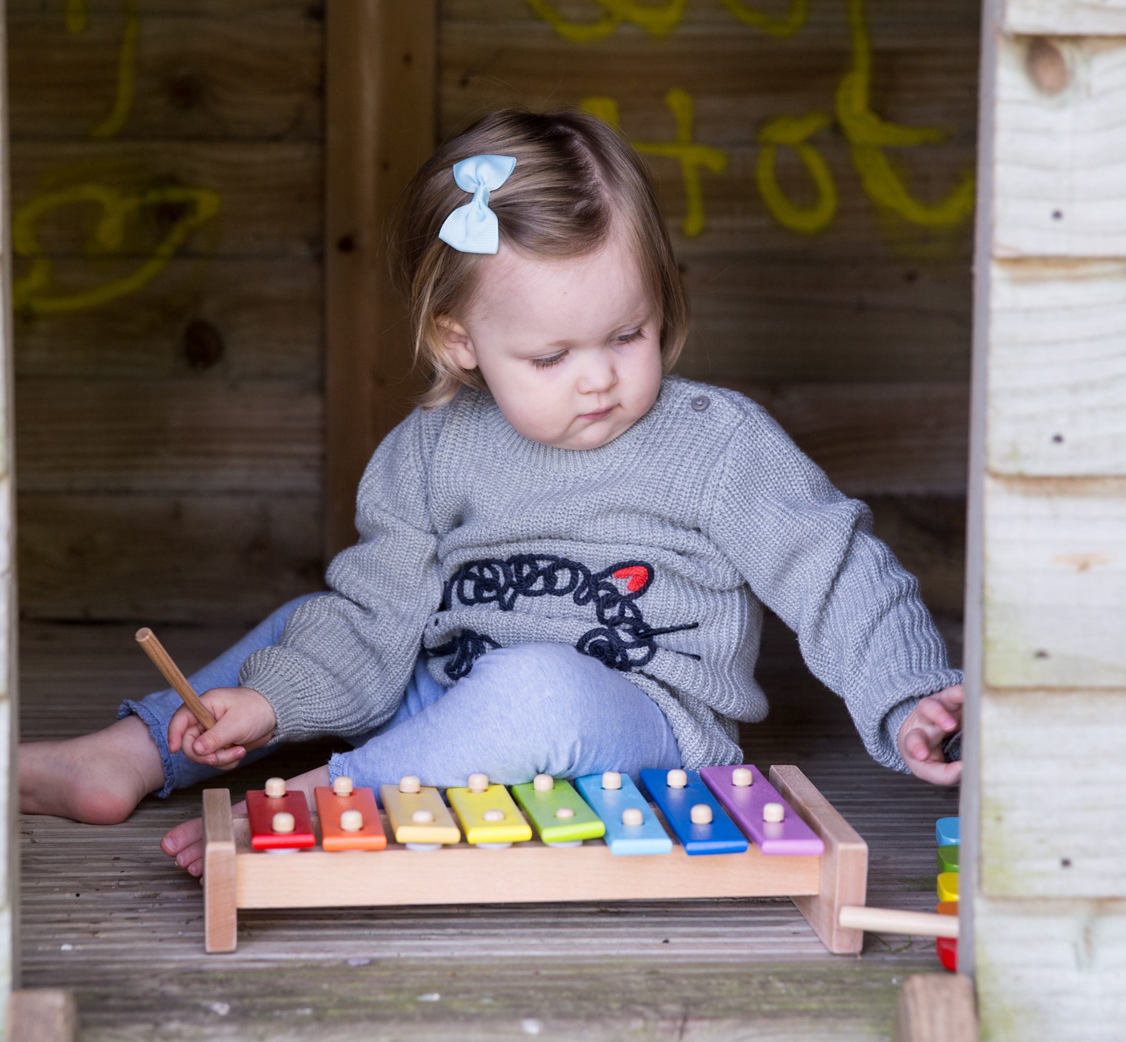 Classic World Wooden Xylophone - Image 2