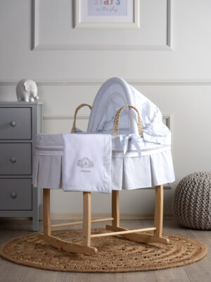 Moses basket & Rocking Stand - Prince