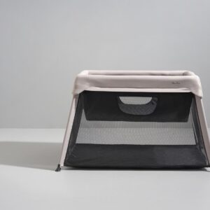 Silver Cross Slumber Travel Cot - Stone