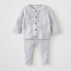 Silver Cross Knitted Set