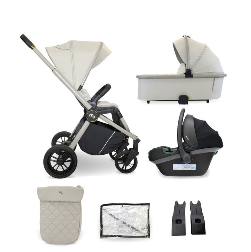 My Babiie MB450i 3-in-1 Travel System - Ivory