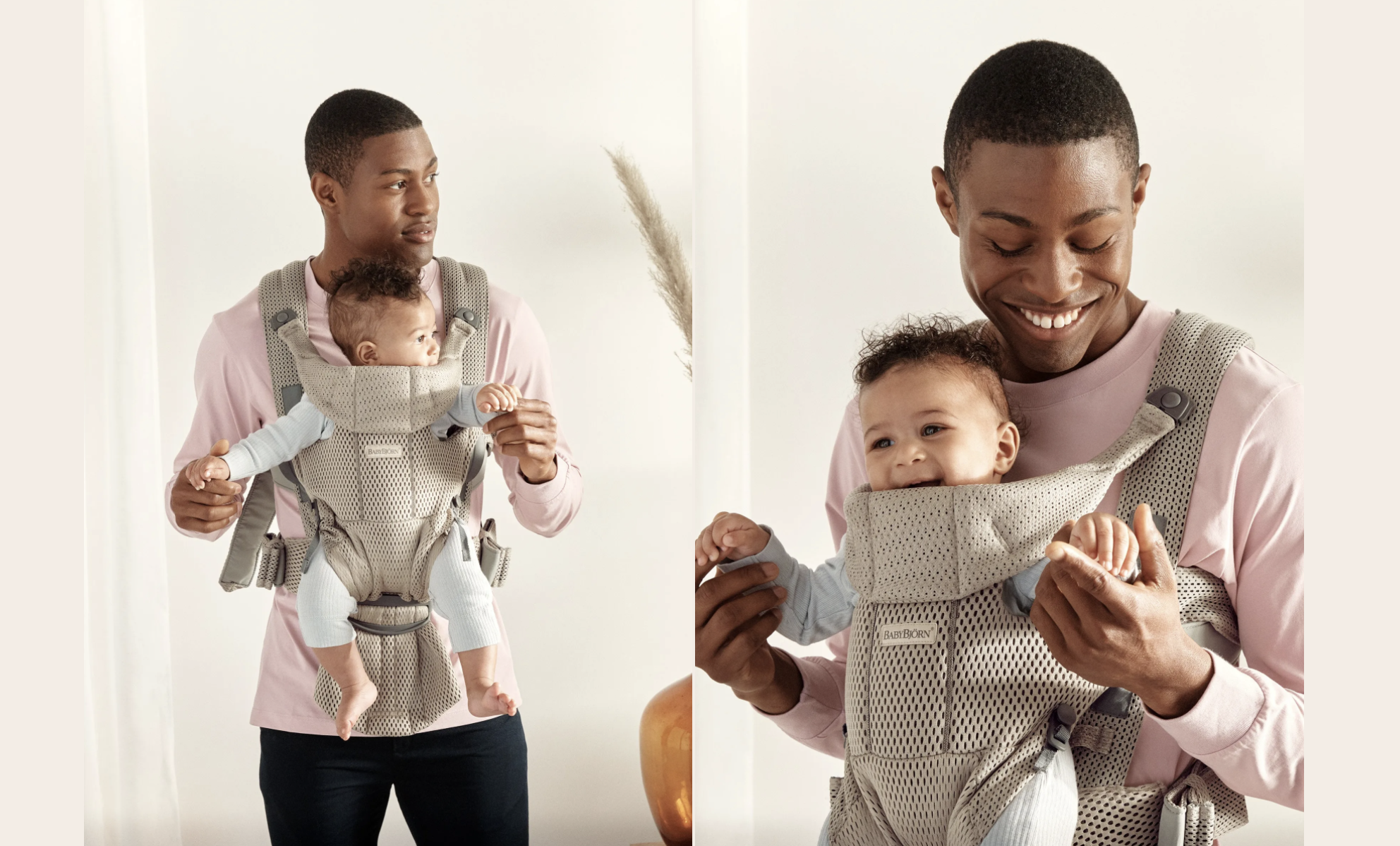 BabyBjörn Baby Carrier Move - Grey beige