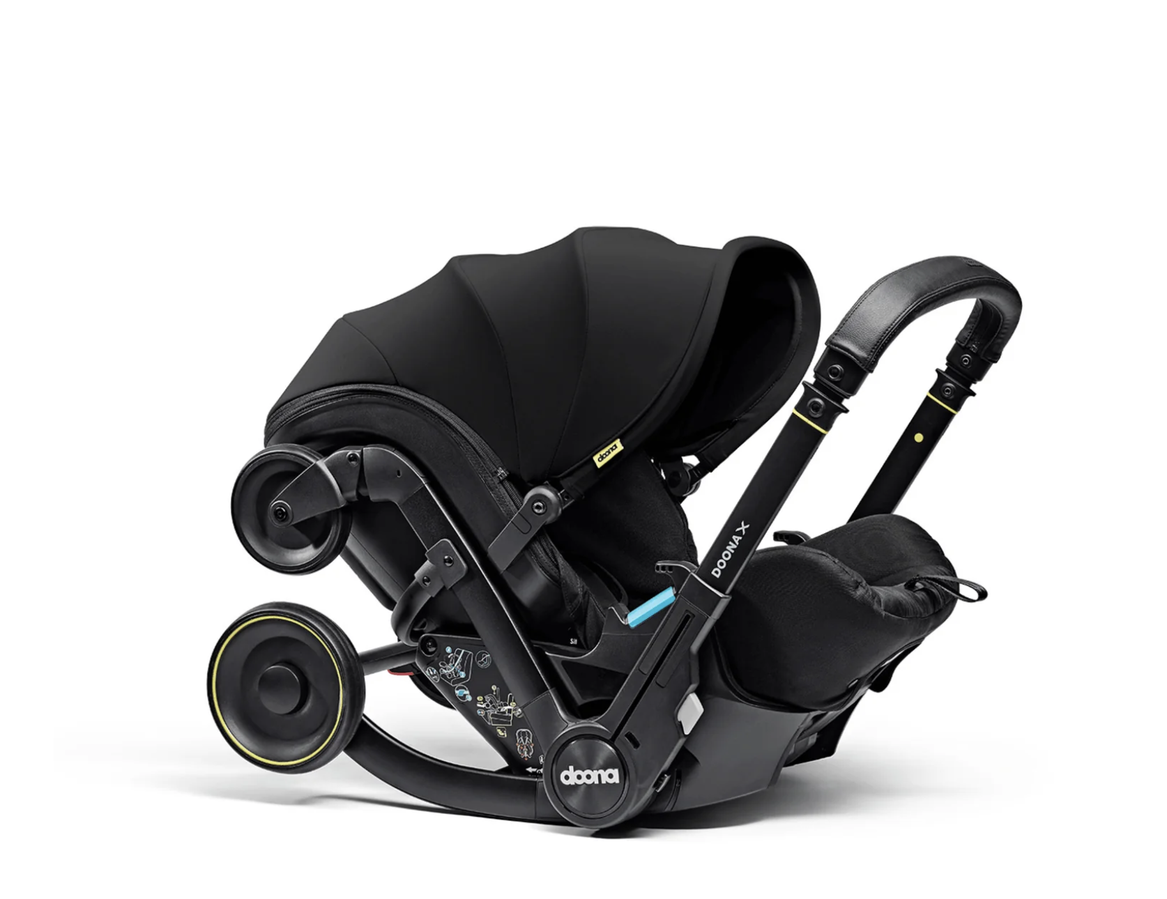 Doona X Car Seat Stroller-Nitro Black