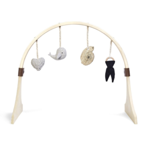 Little Green Sheep Wooden Play Gym - Ocean Whale
