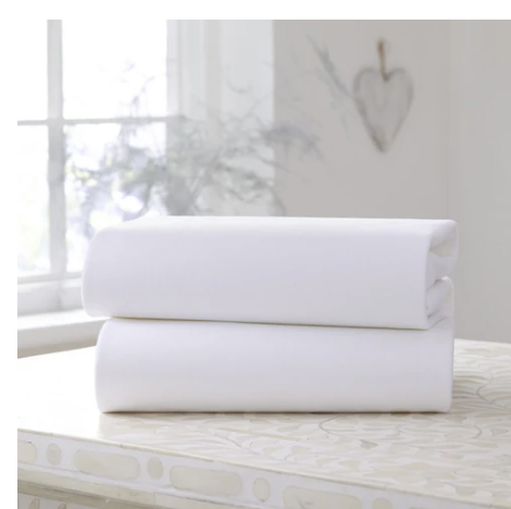 Clair De Lune Soft Dimple Moses Basket Starter pack - White - Image 4