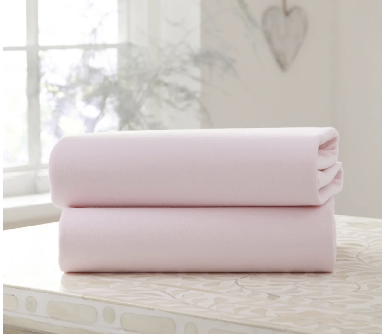Clair De Lune Soft Dimple Moses Basket Starter pack - Pink - Image 4