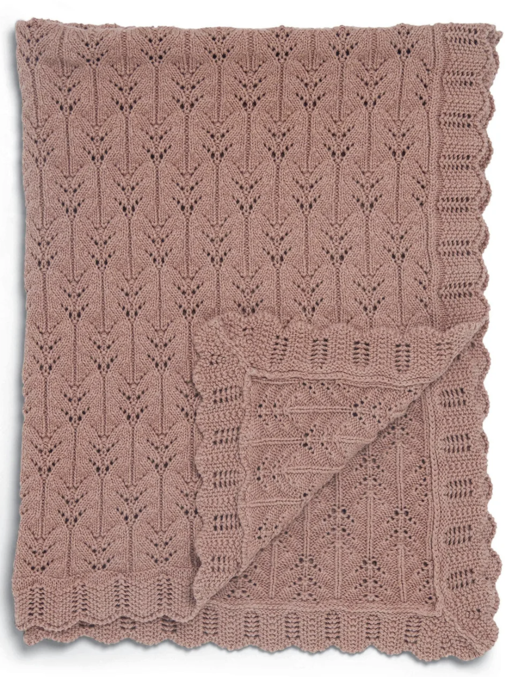 Mamas and Papas Knitted Blanket - Welcome to the World Wildflower - Image 2