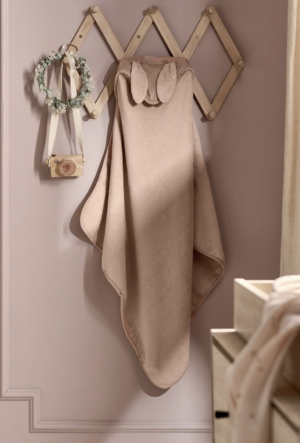 Mamas and Papas Hooded Towel - Welcome to the World Wildflower
