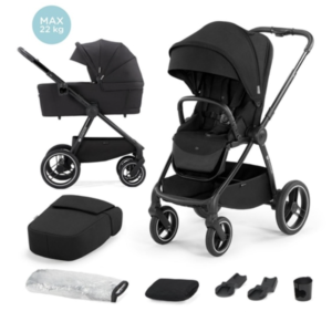 Kinderkraft Nea 2-in-1 Pushchair and Carrycot - Dark Grey