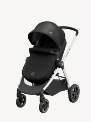 Maxi Cosi Zelia 2 in 1 Lightweight Stroller - Essential black