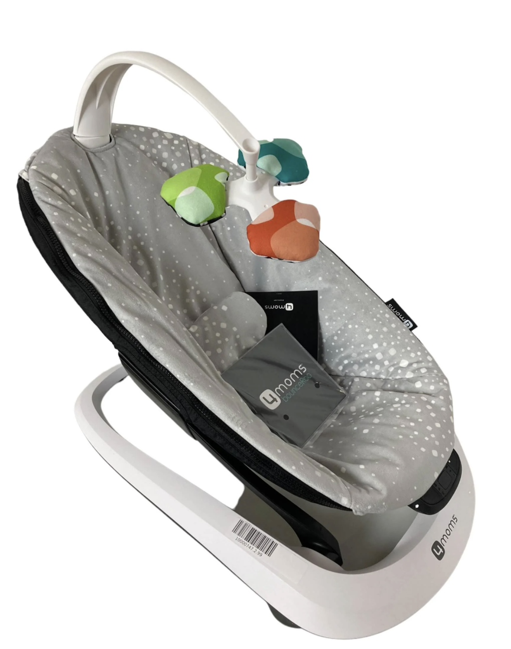 4Moms BounceRoo - Silver Plush - Image 3