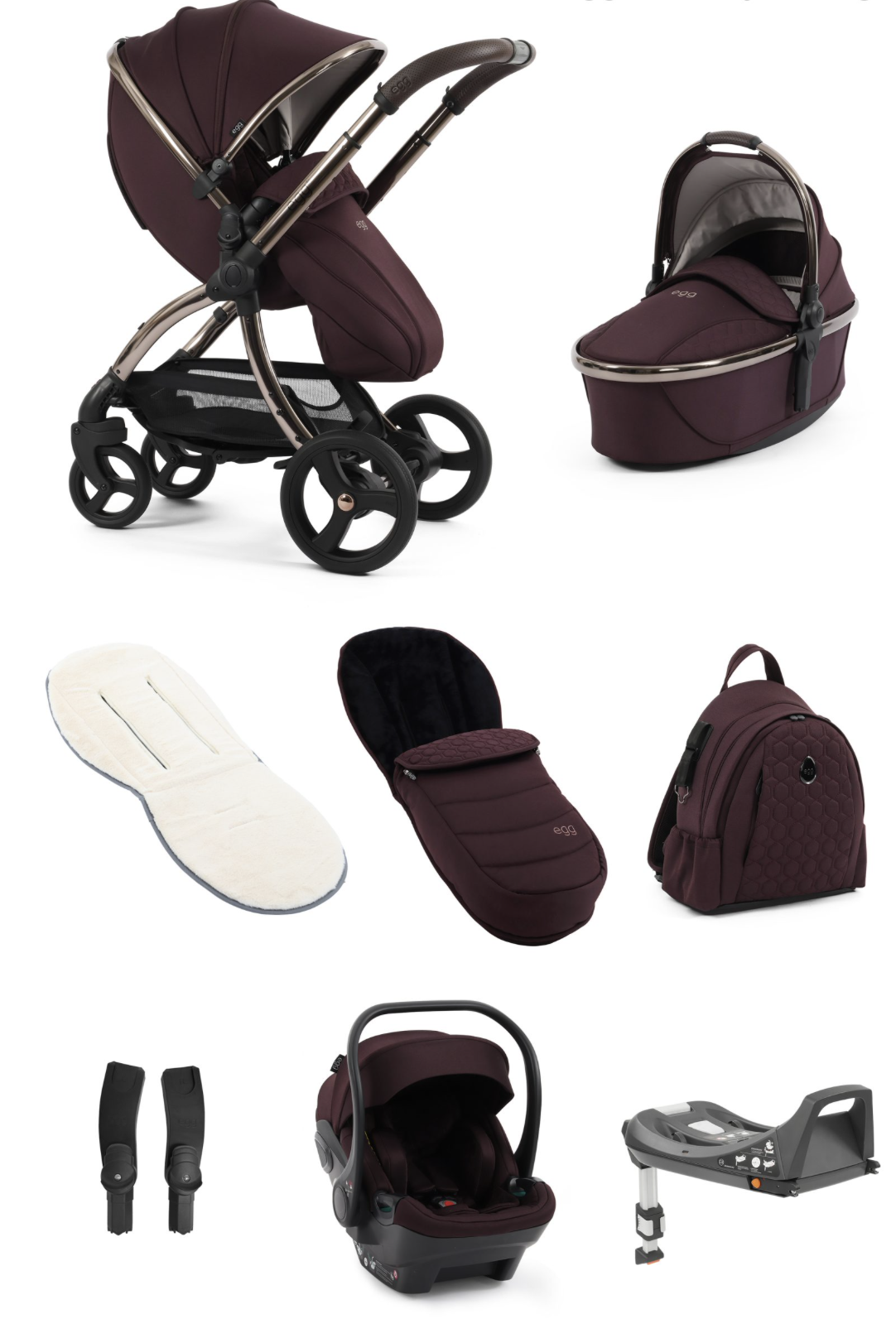 egg3® Luxury Bundle - Mulberry