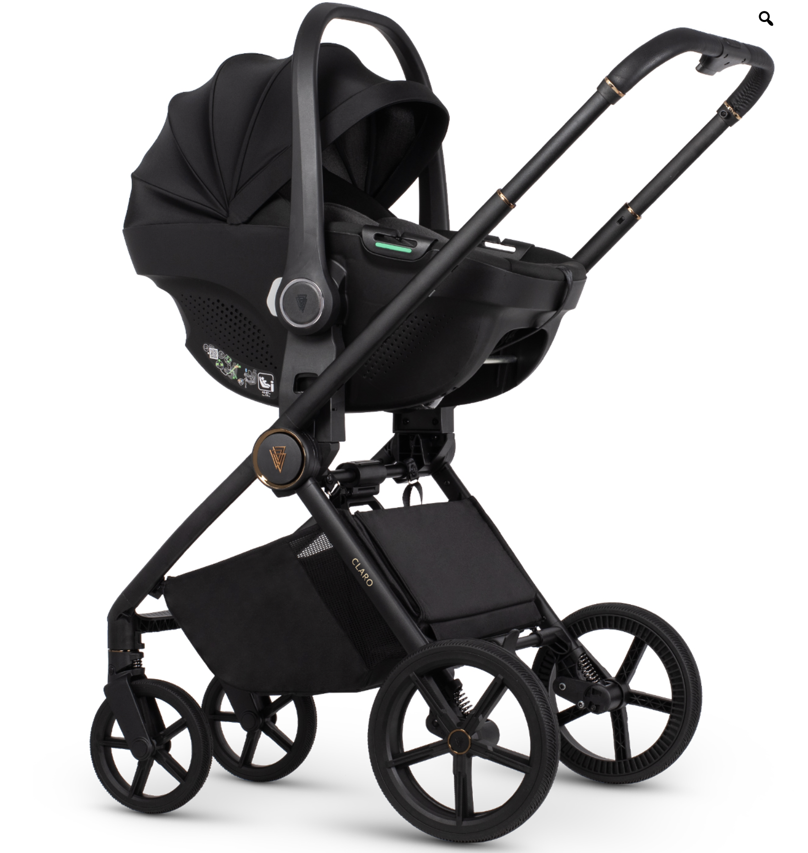 Venicci Claro Noir Pram Bundle - Image 7