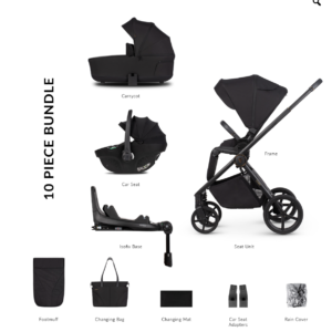 Venicci Claro Noir Pram Bundle
