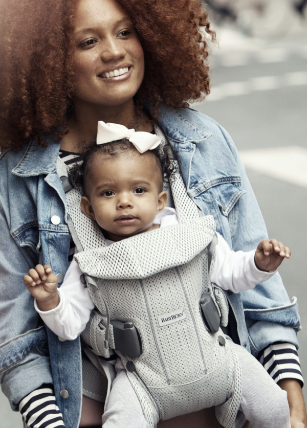 BabyBjorn Baby Carrier One Air - Silver Mesh | Babycare Online
