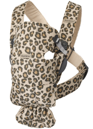 Baby Björn Mini - Beige / Leopard