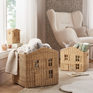 Country Cottage Storage Baskets - Set of 3