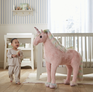 Standing Unicorn - Rainbow