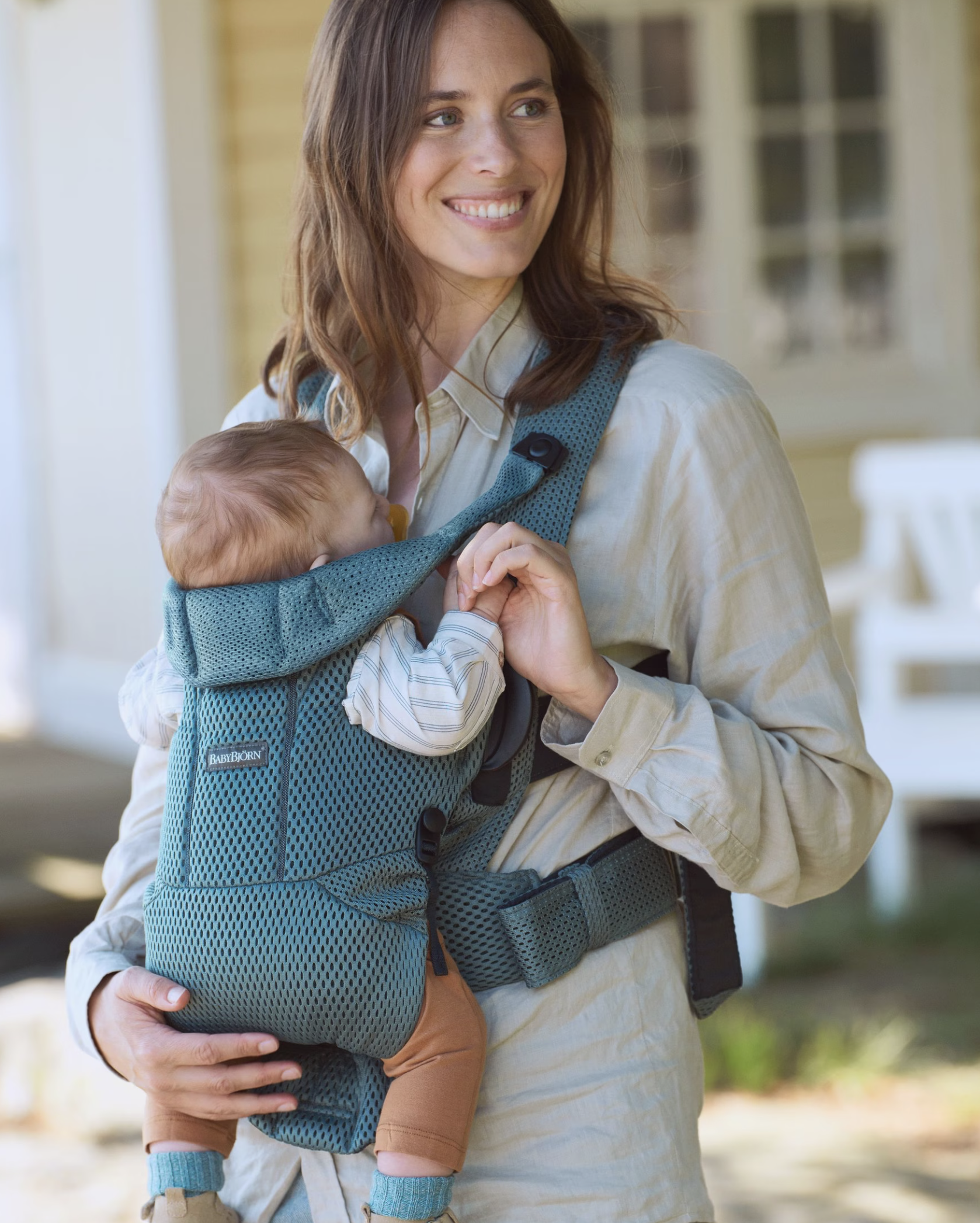 BabyBjörn Baby Carrier Move - Sage Green - Image 2