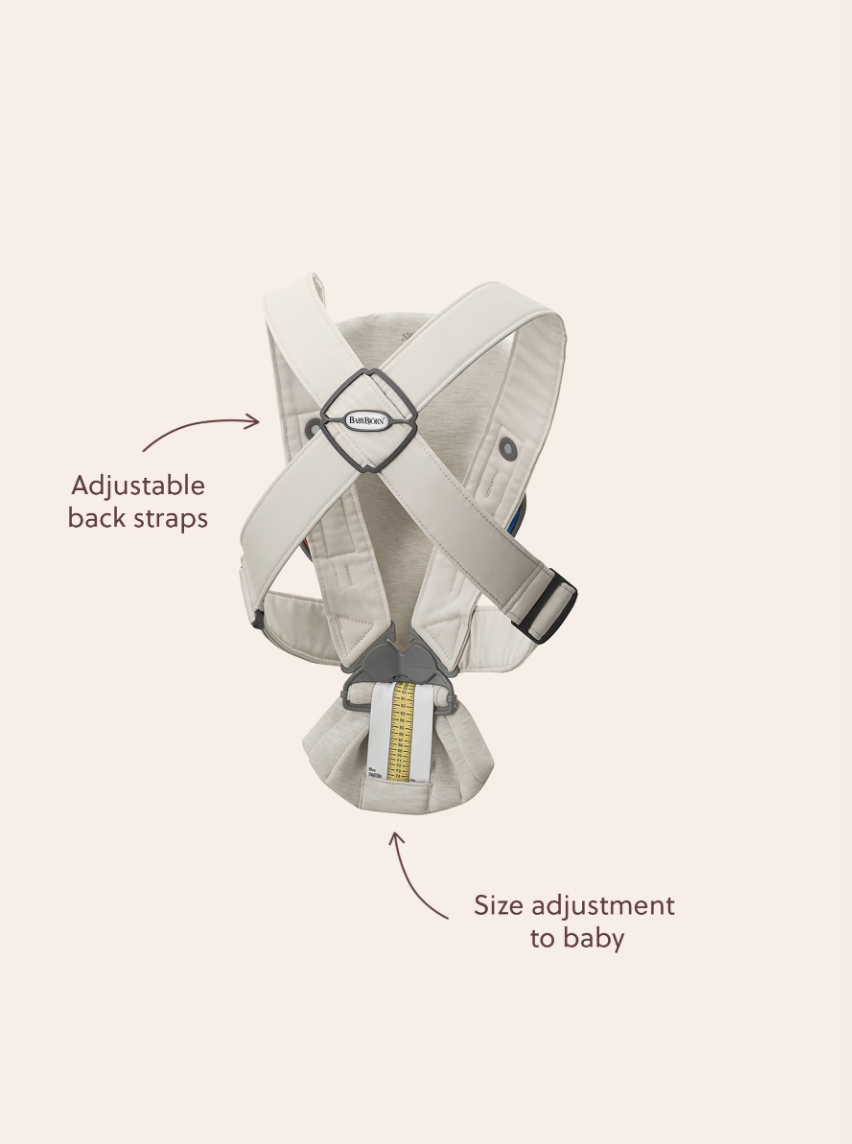 BabyBjörn Baby Carrier Mini - Charcoal gray - Image 6