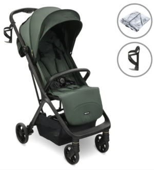 Mybabiie MBX7 Plus Auto-Fold Stroller - GREEN