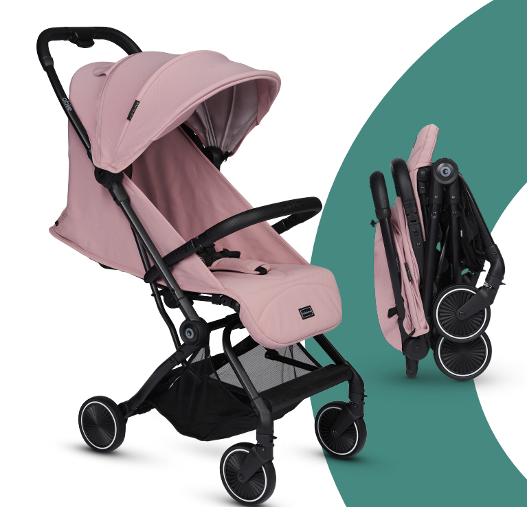 Miniuno Obiie Compact Stroller - Pink