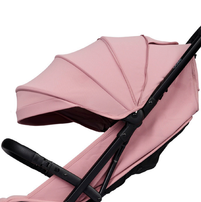 Miniuno Obiie Compact Stroller - Pink - Image 4
