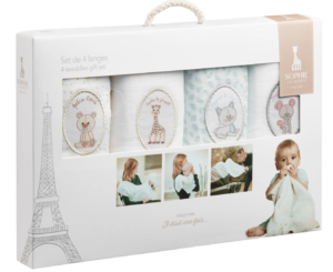 Sophie la girafe® - Set of 4 Muslins