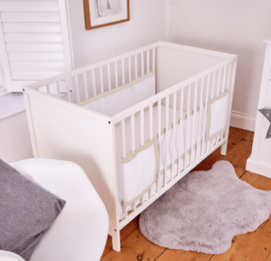 Pureflo Cot/Bed Bumpers Safe Alternative To A Traditional Bumper
