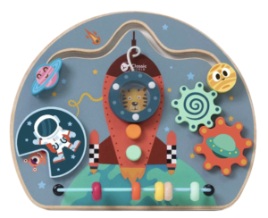 Classic World-Rocket Busy Board- Classic Toys