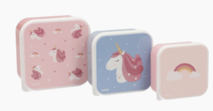 3 Magical Unicorn Lunch Boxes