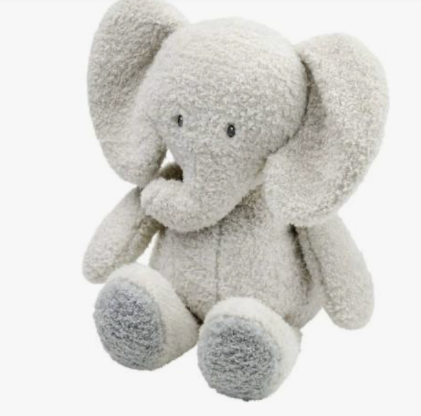 Teddy Grey Elephant Nattou Cuddly Elephant
