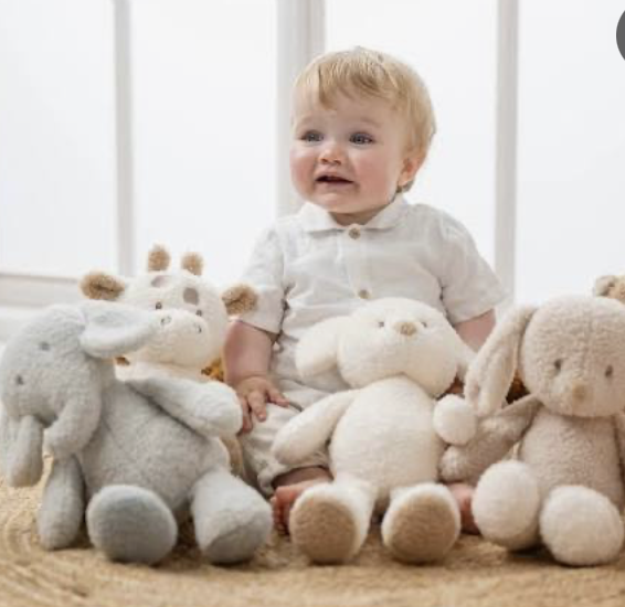 Teddy Grey Elephant Nattou Cuddly Elephant - Image 4