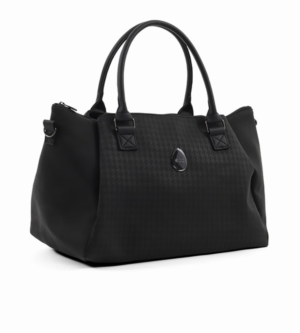 Egg Overnight Changing Bag - Houndstooth Black