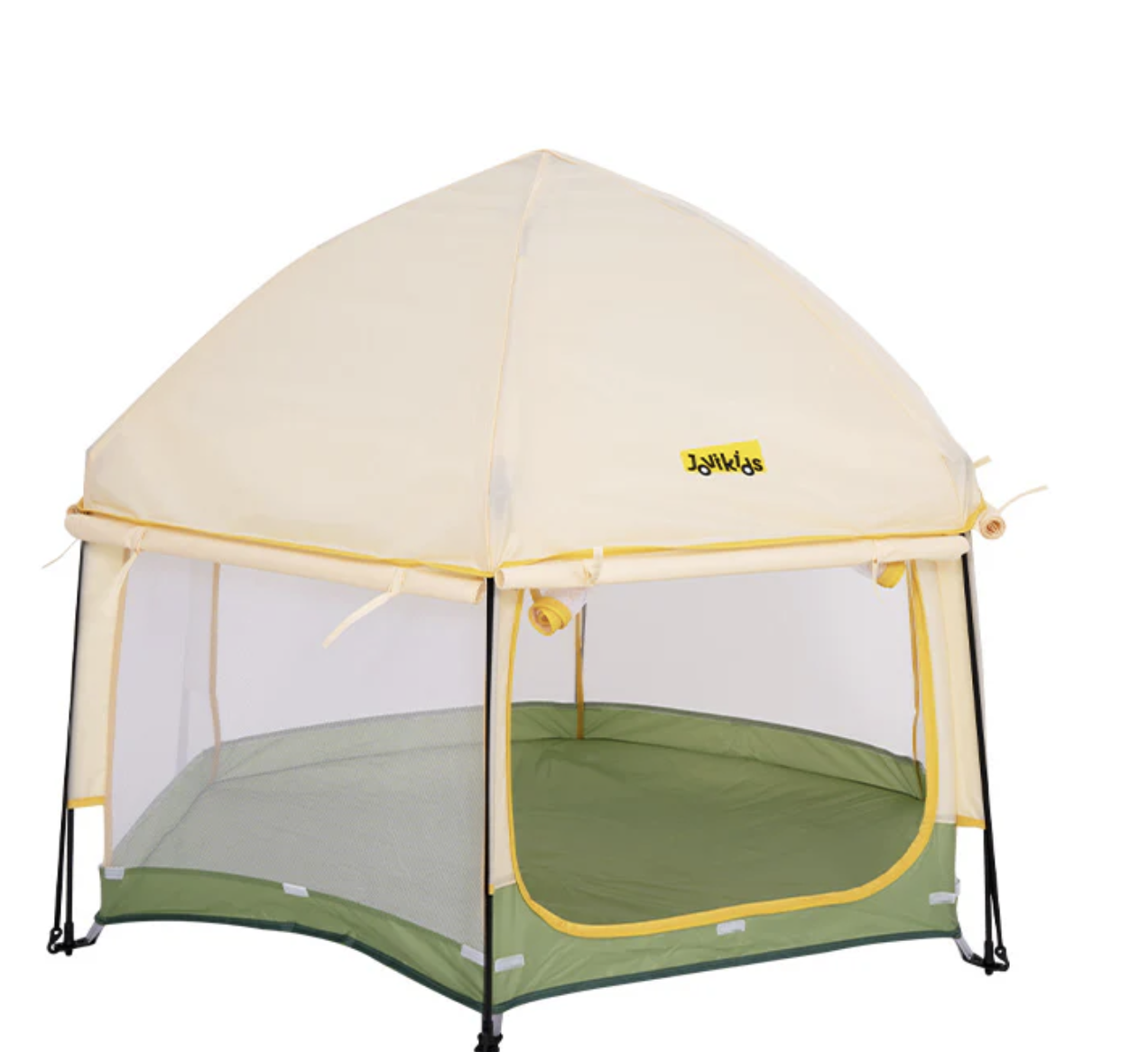 Jovikids Pop-Up Foldable Play Tent with Carry Bag Green - Image 3