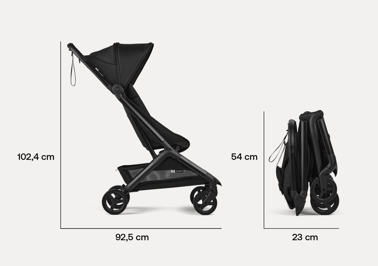 Bugaboo Butterfly 2 & Free Travel Bag - Herritage Black - Image 9