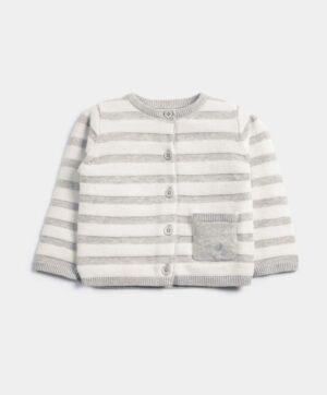 Mamas & Papas Striped Knitted Cardigan
