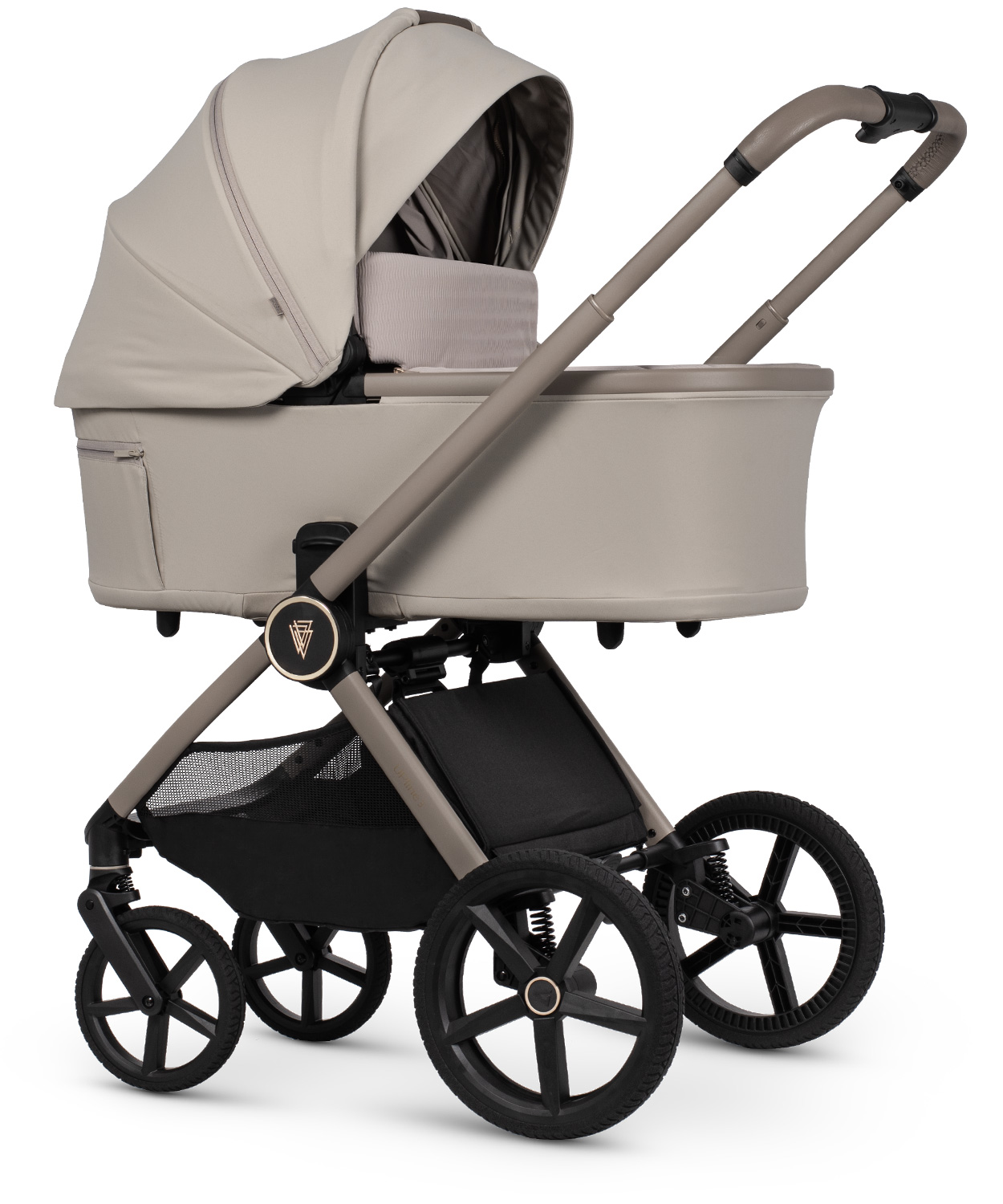 Upline 3 Pram pebble