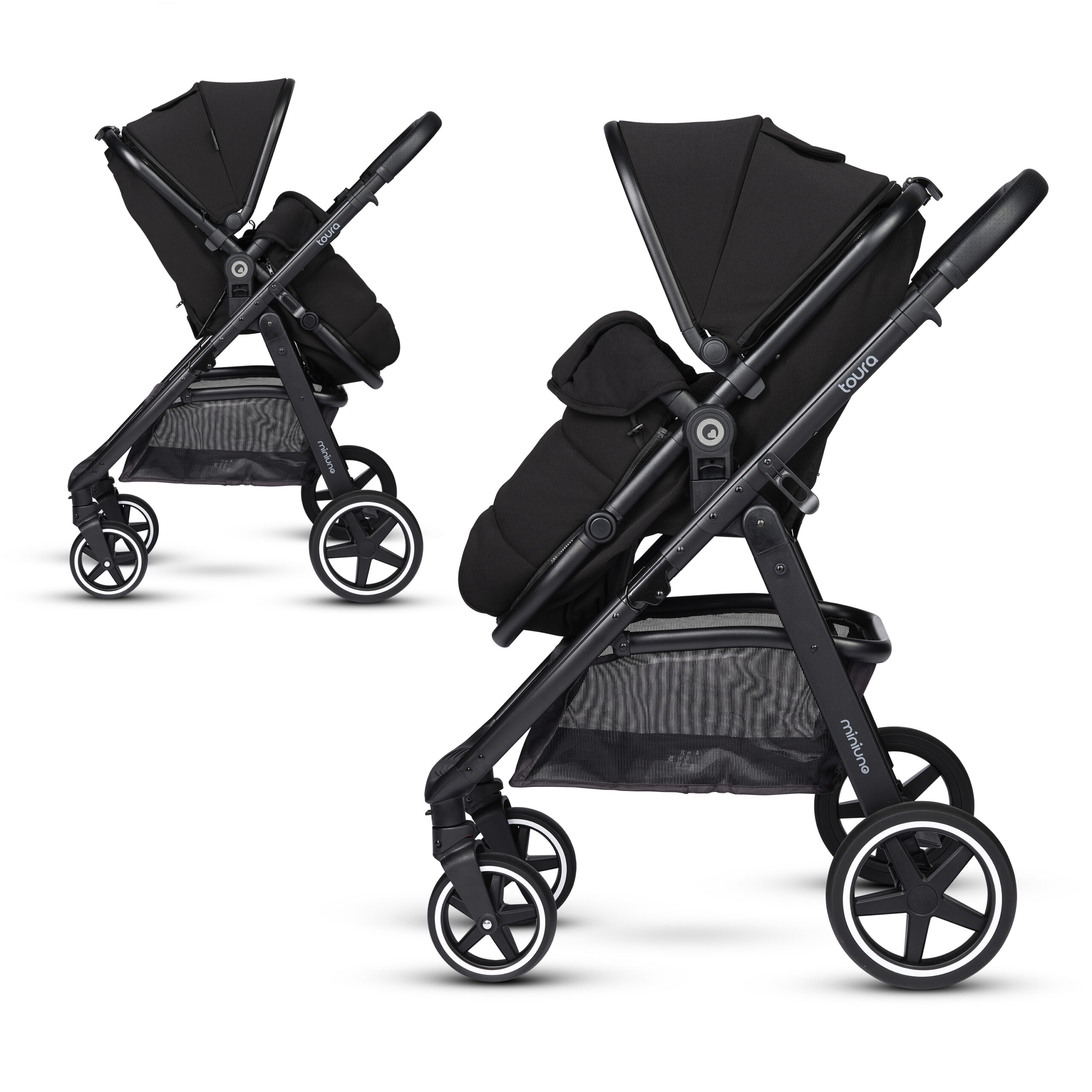 Miniuno Toura Travel System - Black - Image 4