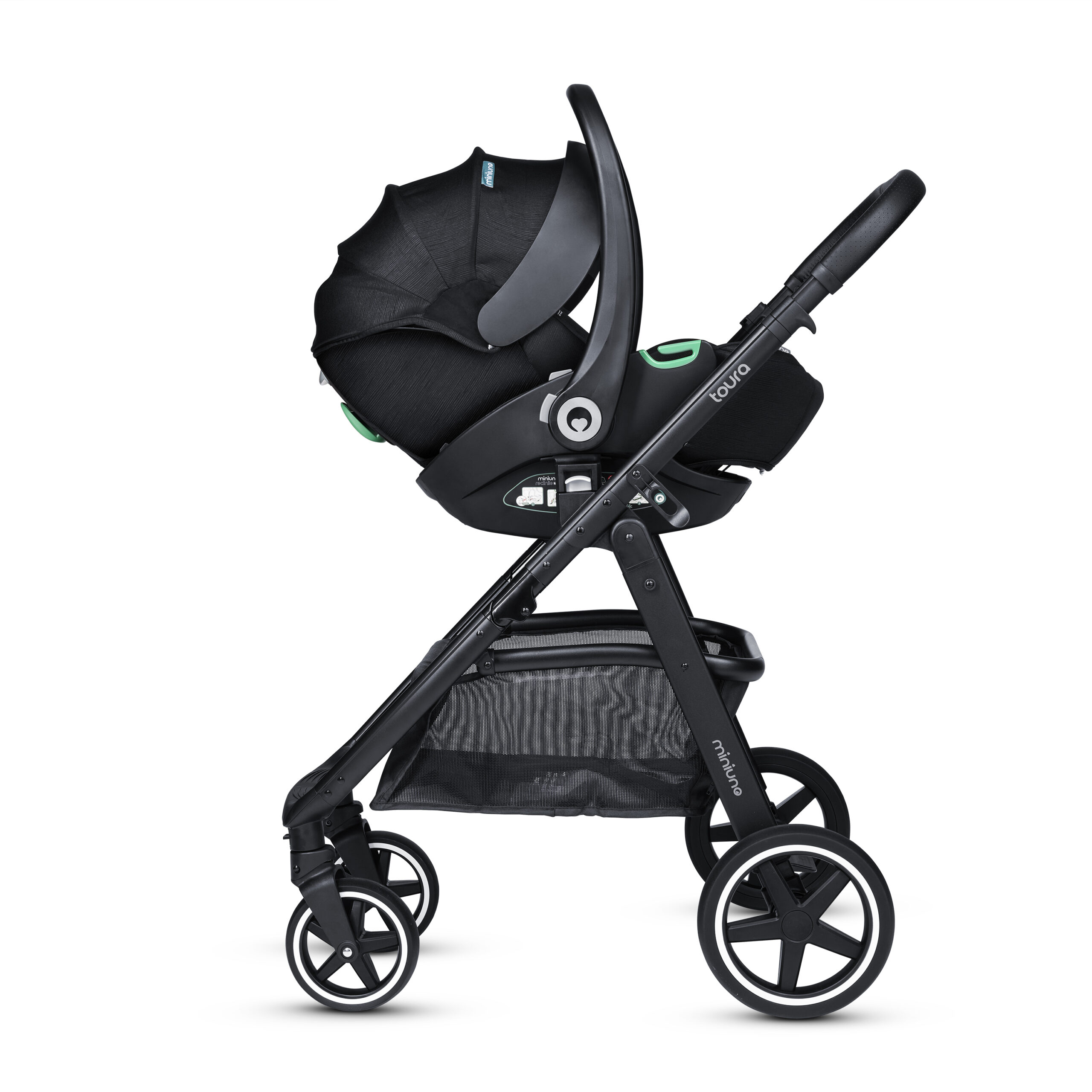 Miniuno Toura Travel System - Black - Image 6