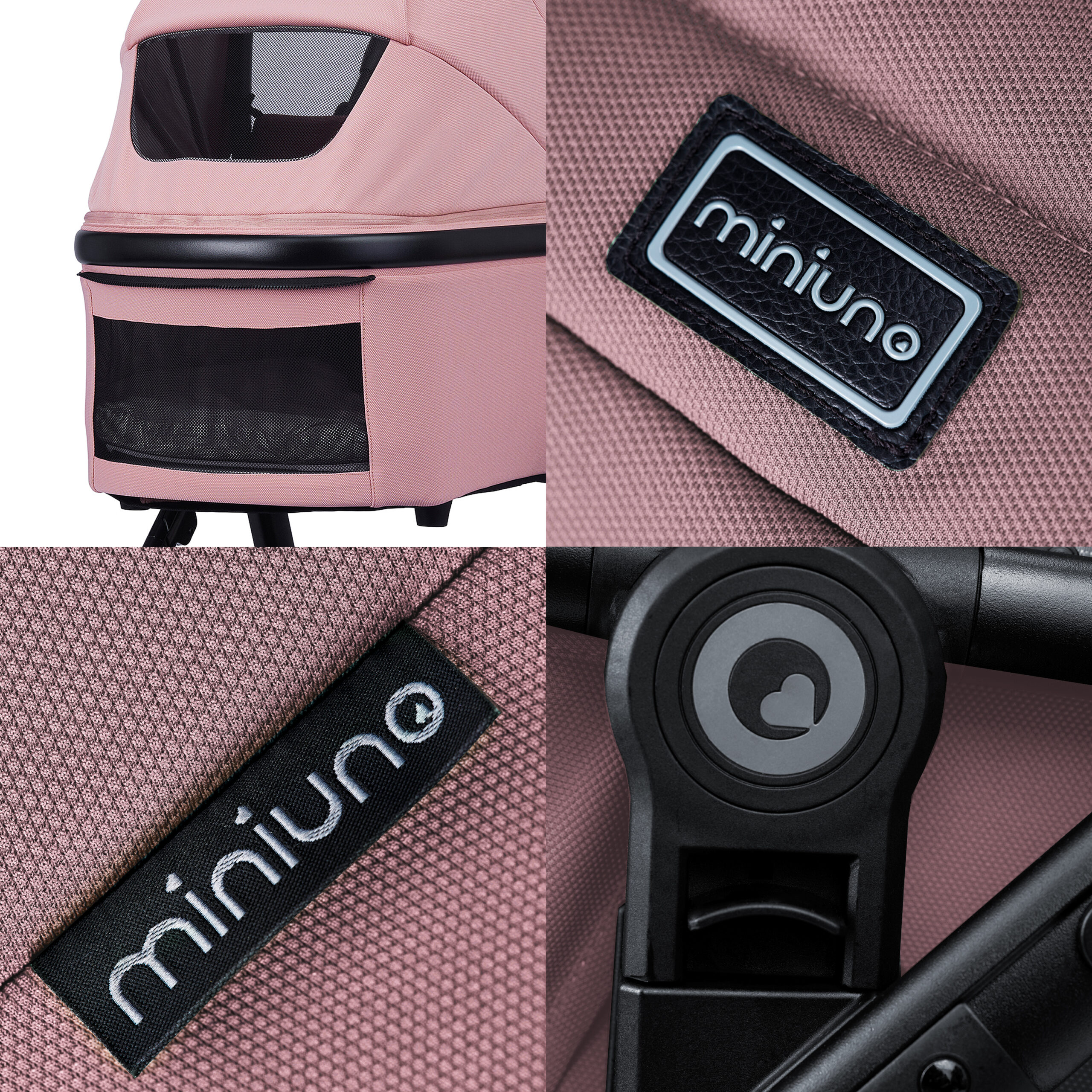 Miniuno Ventoura Travel System - Pink - Image 8