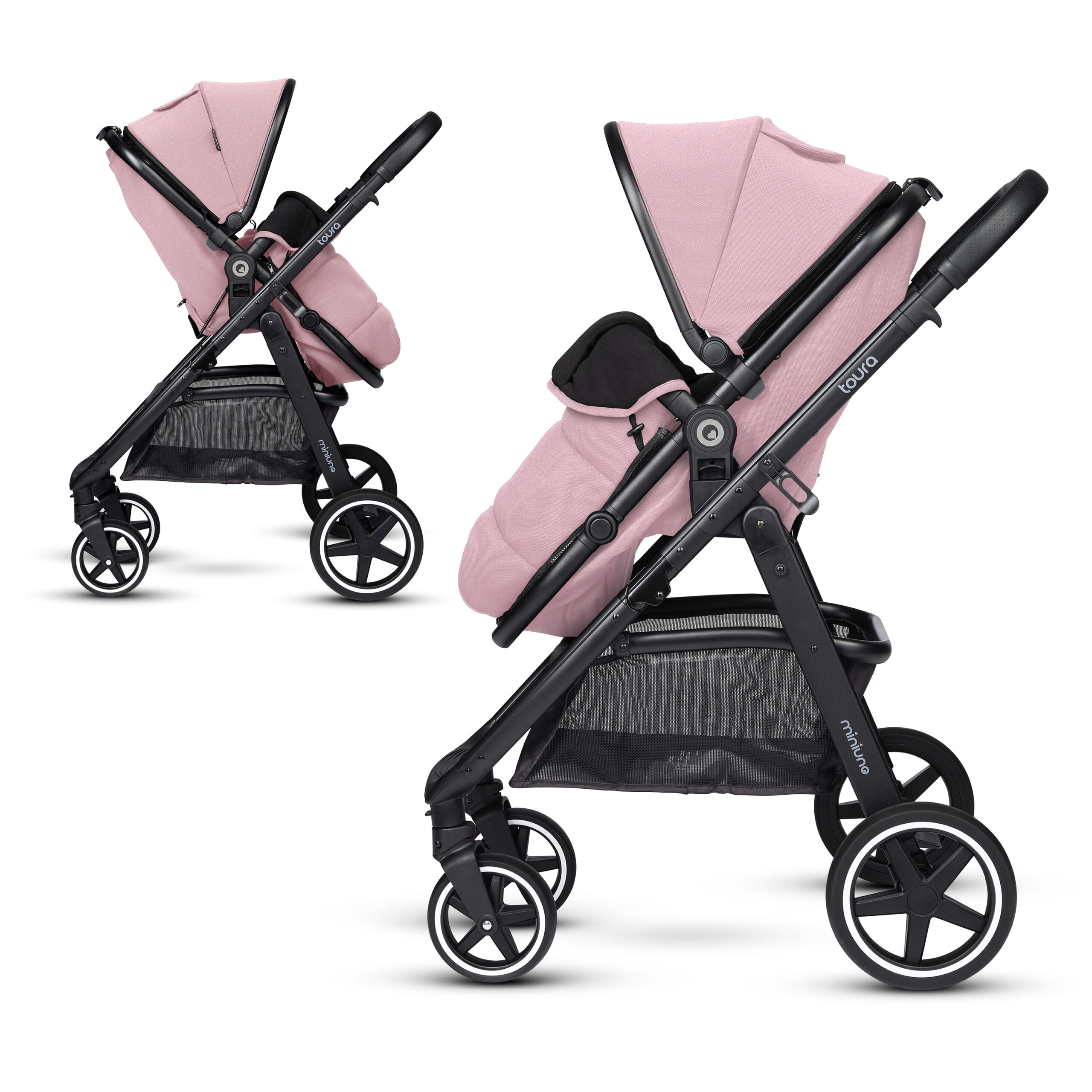 Miniuno Toura Travel System - Pink - Image 4