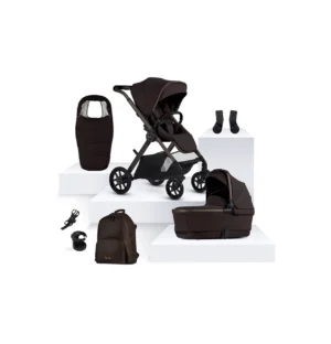 Silver Cross Reef 2 Special Edition Travel System Accessory Bundle - Ganache