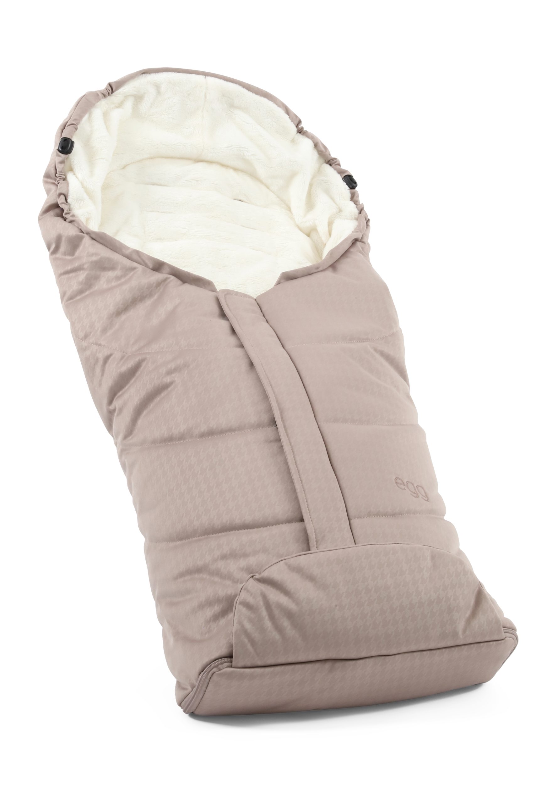 egg3® Special Edition Stroller 9 Piece Snuggle Bundle - Houndstooth Almond - Image 11