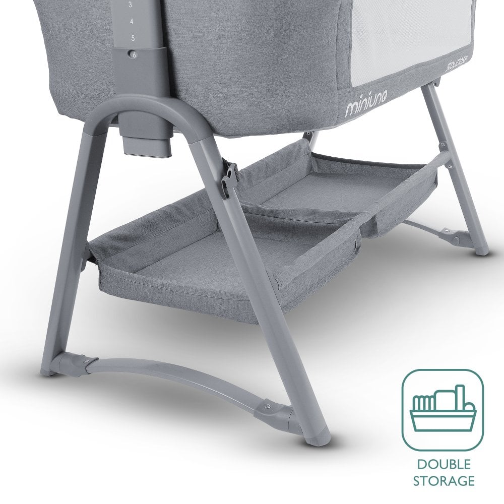 Miniuno Stayclose Bedside Crib - Image 4