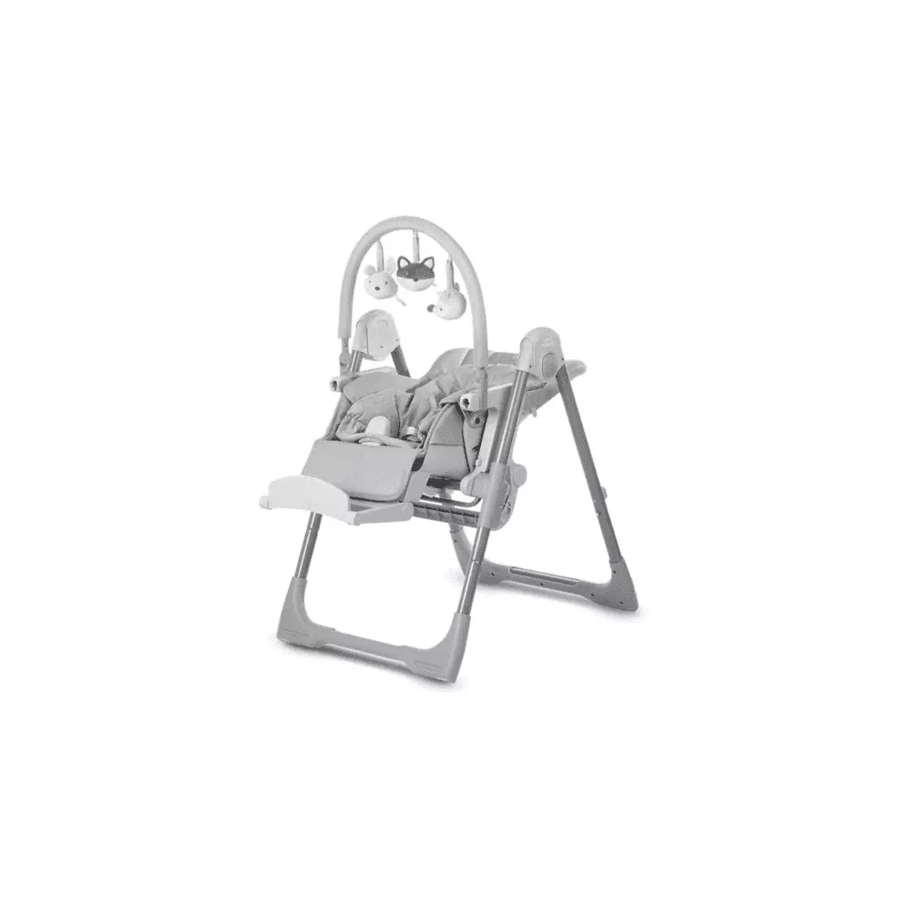 Miniuno Yumo MultiPlus 4in1 Highchair - Whisper Grey - Image 3