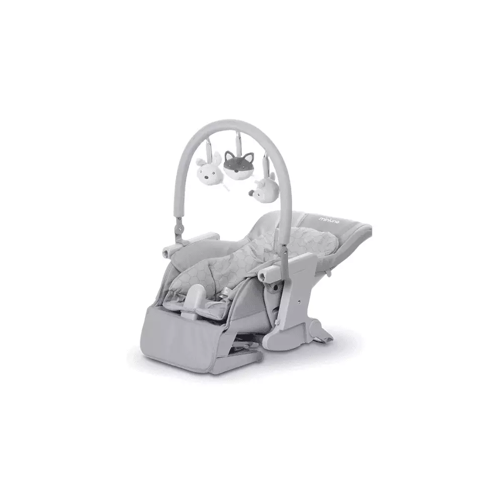 Miniuno Yumo MultiPlus 4in1 Highchair - Whisper Grey - Image 7