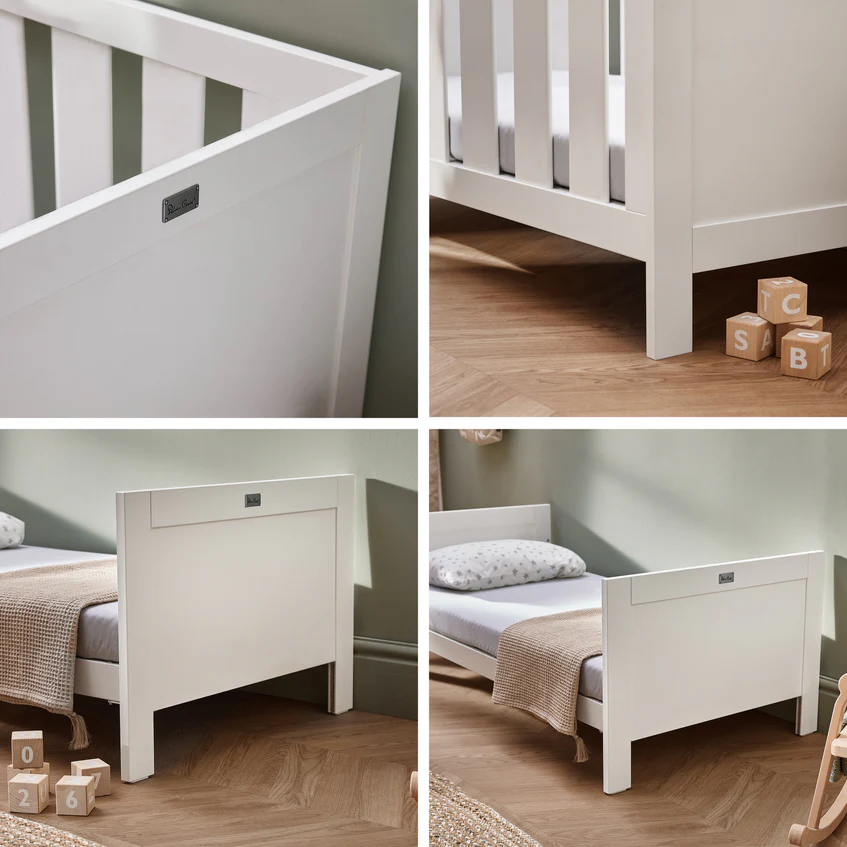Bromley White 4 Piece Nursery Room Set - Image 6