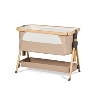Lunar Bedside Crib Oatmeal